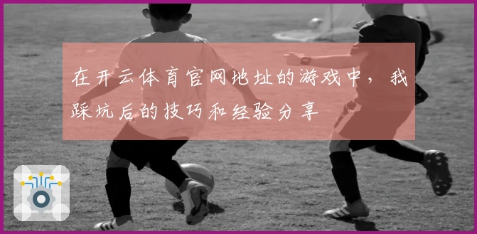 在开云体育官网地址的游戏中，我踩坑后的技巧和经验分享